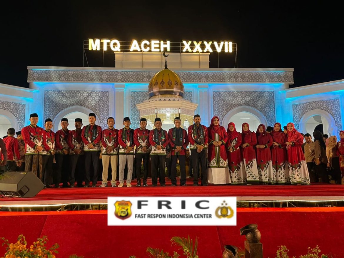 Kapolda Aceh Hadiri Pembukaan MTQ ke-XXXVII di Pidie Jaya   