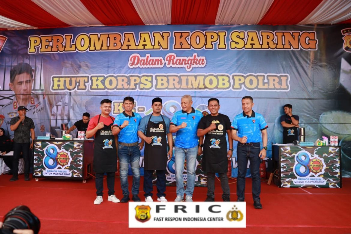 Kapolda Aceh Buka Lomba Kopi Saring HUT ke-80 Brimob