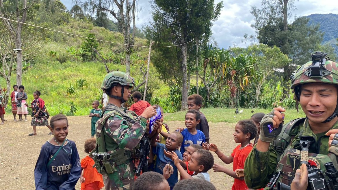 Jaya Sakti Berbagi, Personil TK Bilai Kembalikan Keceriaan Dengan Berbagi Kasih   