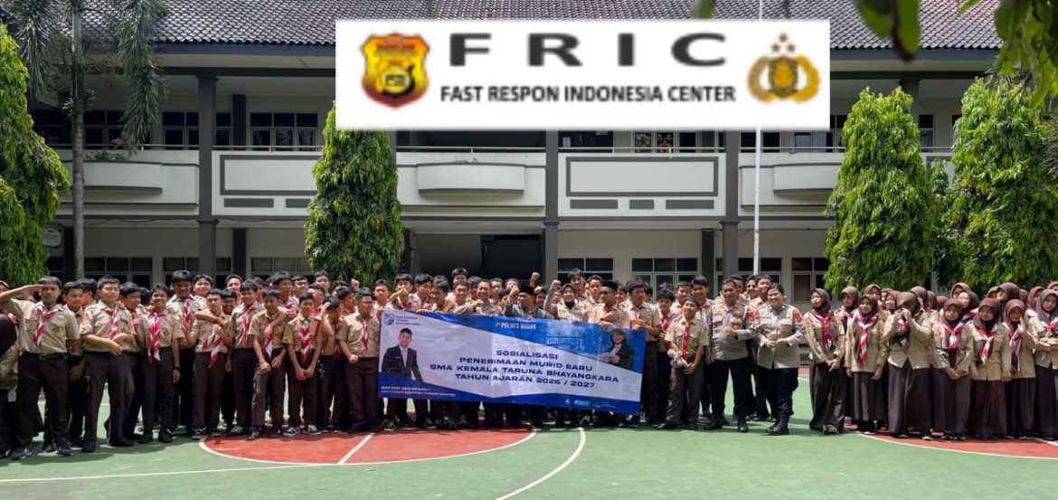 Polres Bogor sosialisasikan SPMB SMA Kemala Taruna Bhayangkara tahun ajaran 2026–2027 di SMP Al-Azhar Syifa Budi   