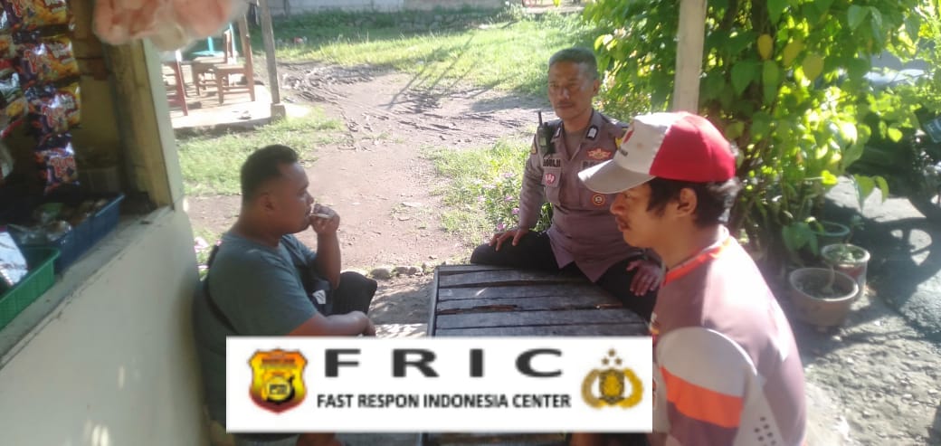 Bhabinkamtibmas Polsek Tanjungsari sambang warga, sampaikan himbauan kamtibmas   