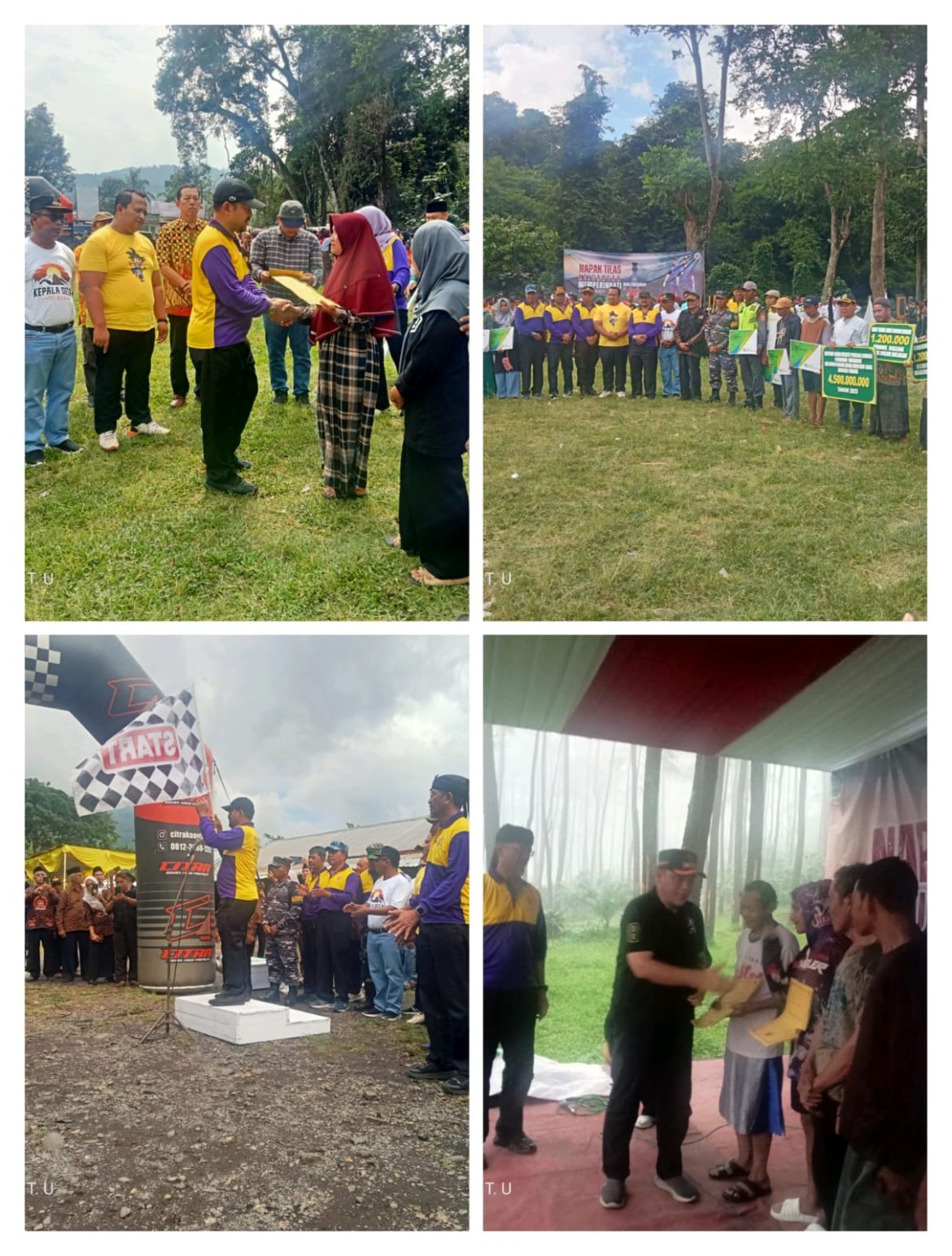 Peringati Hari Pahlawan DHC 45 Dan Pemda Pemalang Adakan Napak Tilas Dari Desa Bulakan kecamatan Belik Ke Desa Banyumudal , Kecamatan Moga