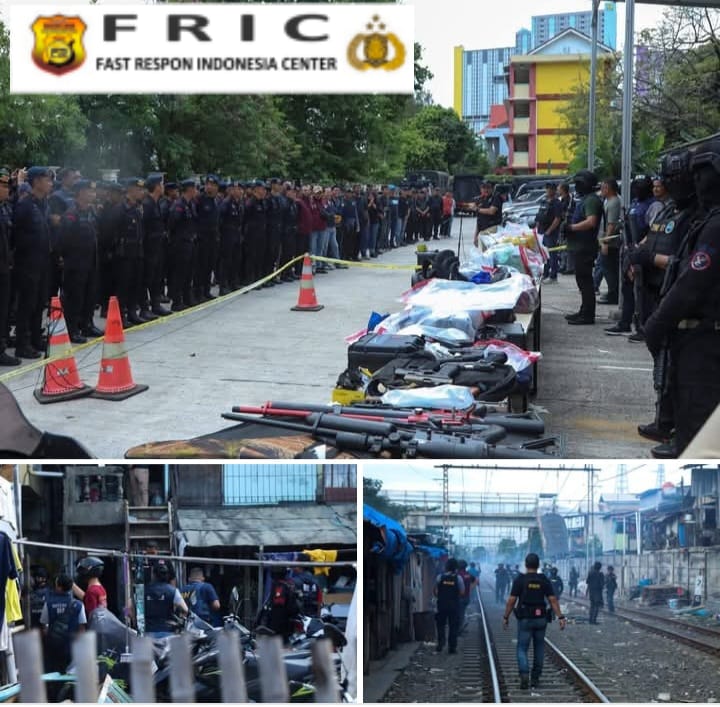 BNN DAN POLRI BONGKAR SARANG NARKOBA DI KAMPUNG BAHARI, BERHASIL UNGKAP 89 KG SABU DAN 7 PUCUK SENJATA API   