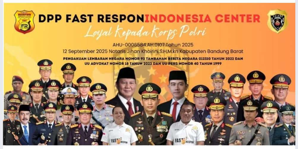 “FRIC” Wadah Media dan Jurnalis Berperan Dukung Program Presiden RI dan Kapolri , Siap Mencerdaskan Kehidupan Berbangsa Dan Bernegara Berperan Ciptakan Persatuan Dan Kesatuan”    