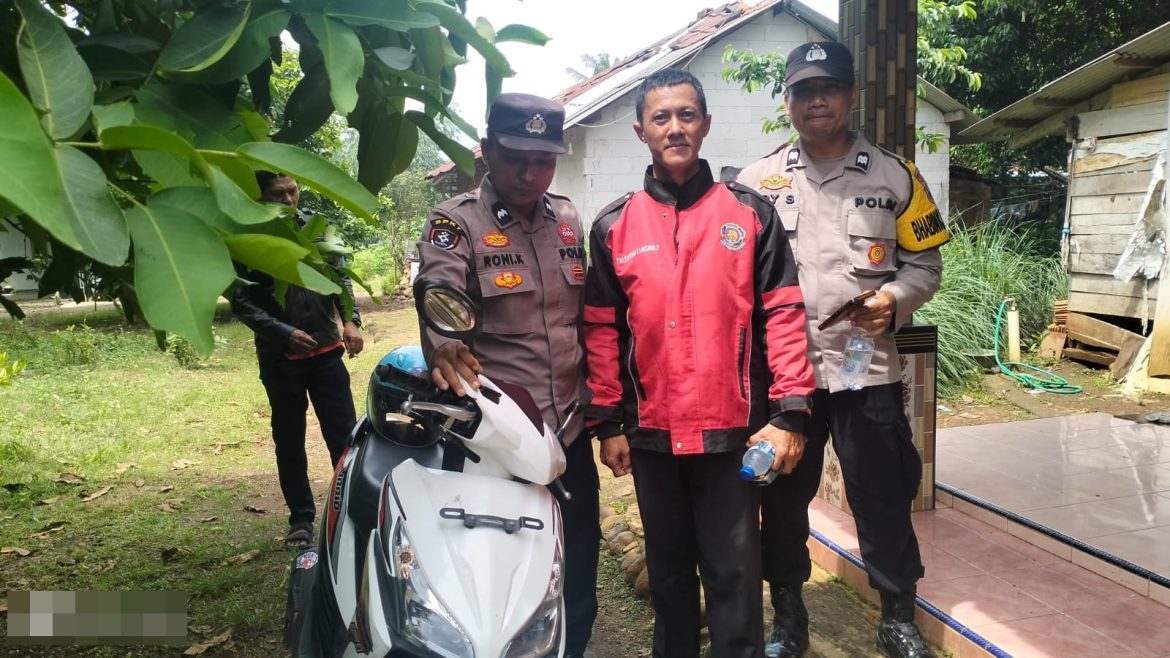 Bhabinkamtibmas Turun Tangan, SPM Rental Pekalongan Ditemukan di Desa Kulu
