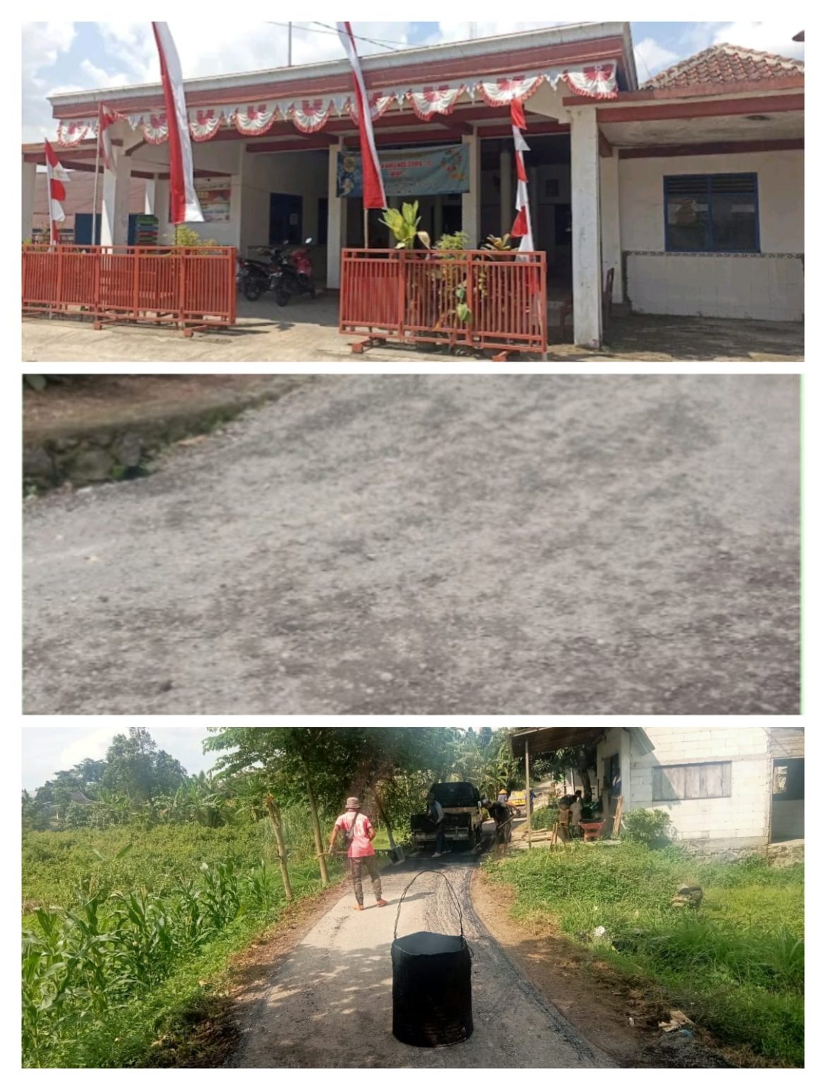 Tak Ada Papan Informasi Pengaspalan Jalan Di Desa Tanahbaya Kec Radudongkal Patut Dipertanyakan