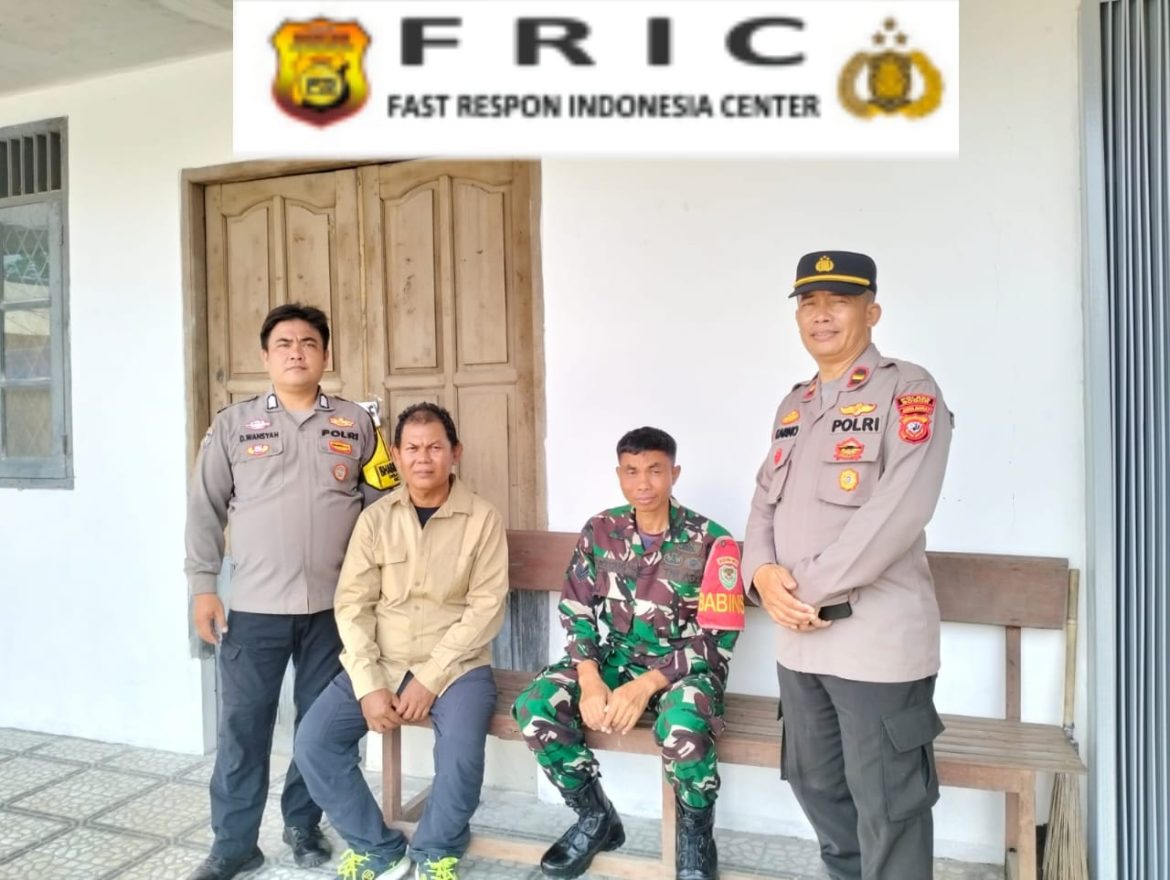 Bhabinkamtibmas Polsek Parung bersinergi dengan Babinsa jalin kedekatan dengan masyarakat desa binaan   