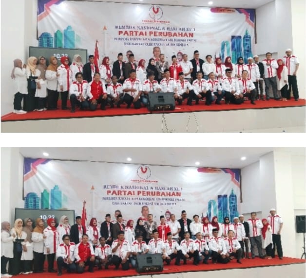 Rembuk Nasional dan Perayaan HUT Pertama Partai Perubahan: Muhammad Ghufron Nahkoda Baru, Kokohkan Komitmen Kerakyatan