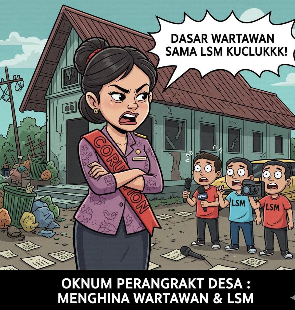 Wartawan Sama LSM Kucluk Ora Ngerti Tapi Sok Tau” Ucapan Kasar Oknum Perangkat Desa Tanahbaya Jadi Sorotan