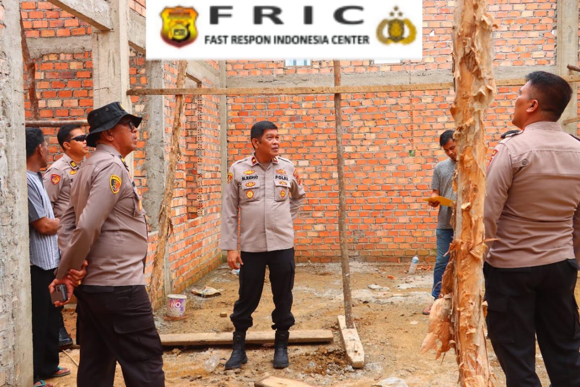 Menyikapi Program Asta Cita Presiden , Wakapolres Tanjabtim Pengecekan Progres Pembangunan Gedung (SPPG)   