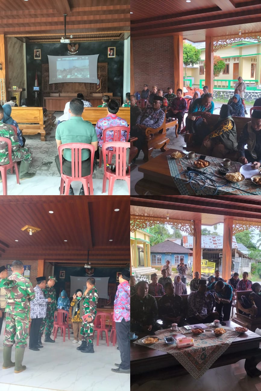 Dukung Swasembada Pangan Nasional Kodim Pemalang Bersama Kasad AD Ikuti Vidio Conference TNI Manunggal Air Pertanian