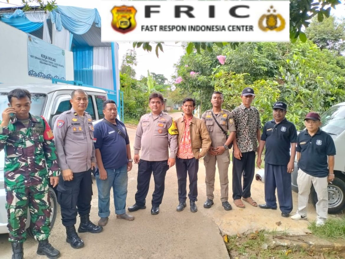 Bhabinkamtibmas Polsek Parung Bersinergi dengan Babinsa, Wujudkan Kamtibmas Kondusif di Desa Binaan   