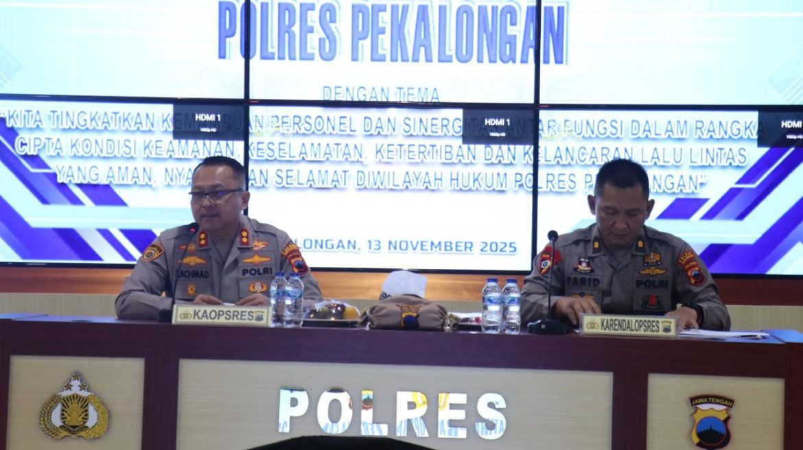 Tingginya Pelanggaran Lalin Jadi Sorotan, Polres Pekalongan Siap Gelar Operasi Zebra Candi Selama 14 Hari