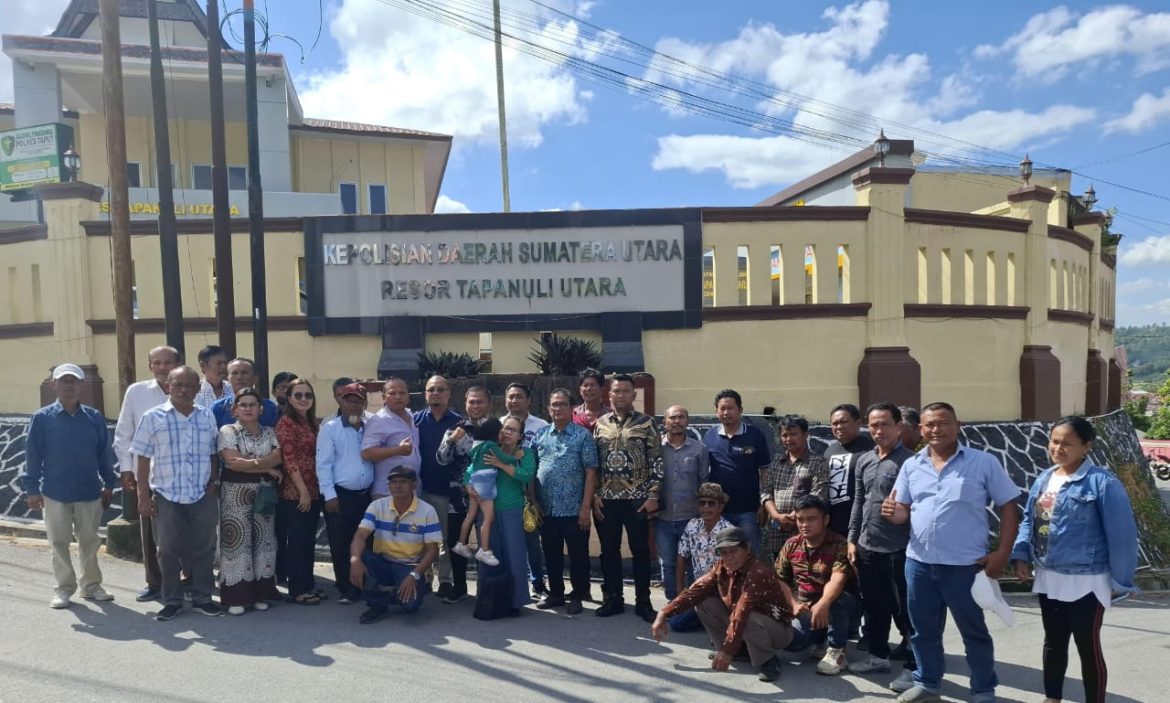 Pomparan Raja Sonakmalela Apresiasi atas kinerja Polres Tapanuli Utara Telah Melakukan Penahanan Terhadap Tersangka dalam Perkara Pelecehan Terhadap Anak 4,5 Tahun   