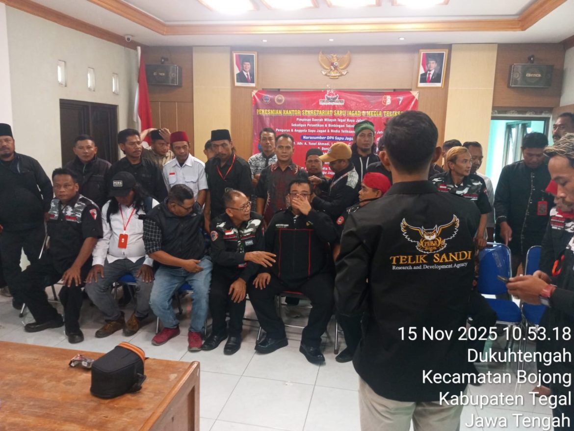Pembentukan Ketua DPD LSM Sapu Jagad dan Media Telik Sandi Kabupaten Tegal