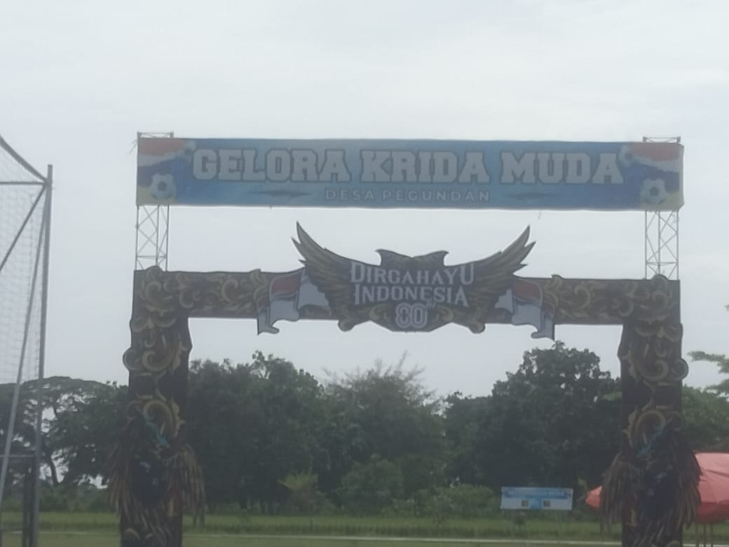 Lapangan Gelora Krida Muda Pegundan Kini Dilengkapi Fasilitas Olahraga, Warga Antusias Berolahraga