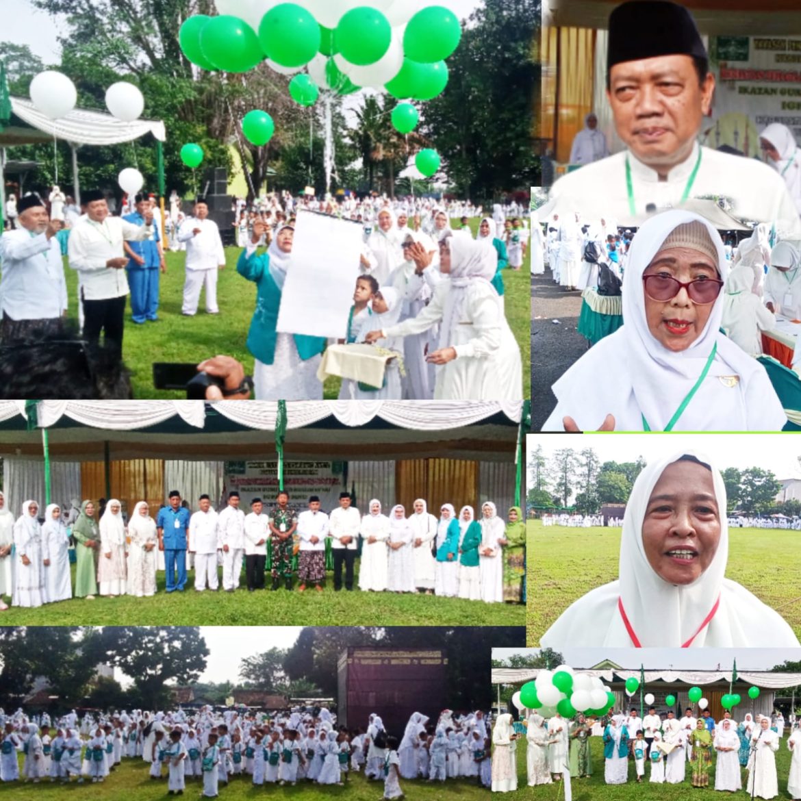 Ribuan Siswa TK/RA Ikuti Manasik Haji IGPAUD Muslimat NU Kabupaten Pekalongan