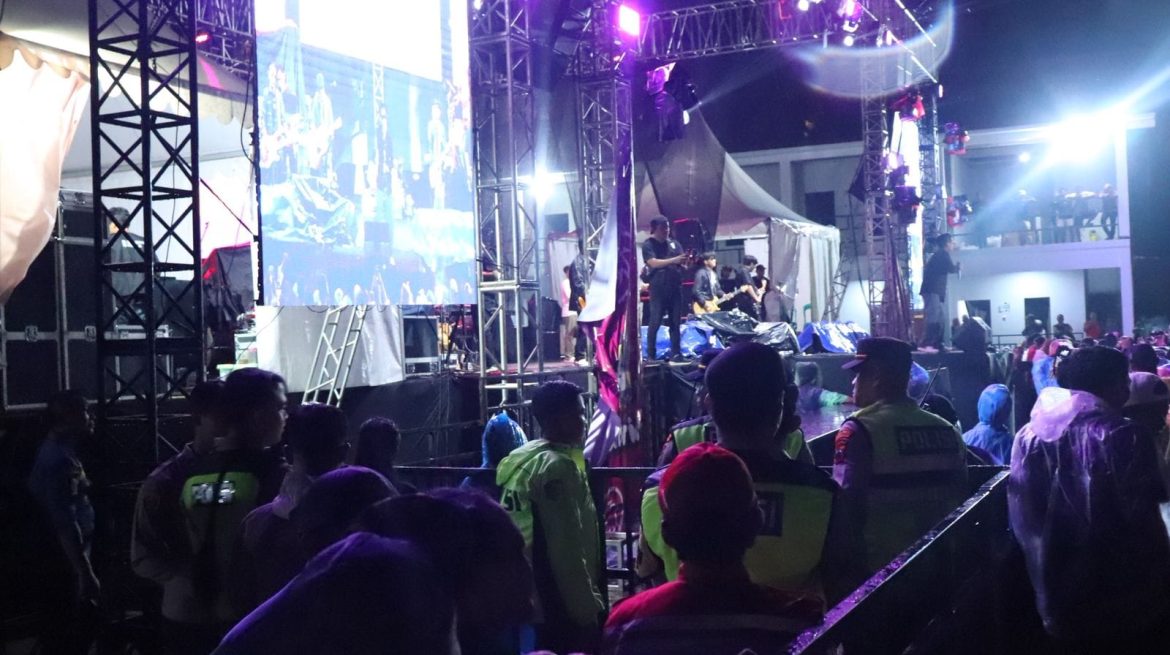 Ratusan Personel Kawal Ketat Konser Singphoria Pekalongan: Kangen Band Hingga Sadewok Tampil Aman