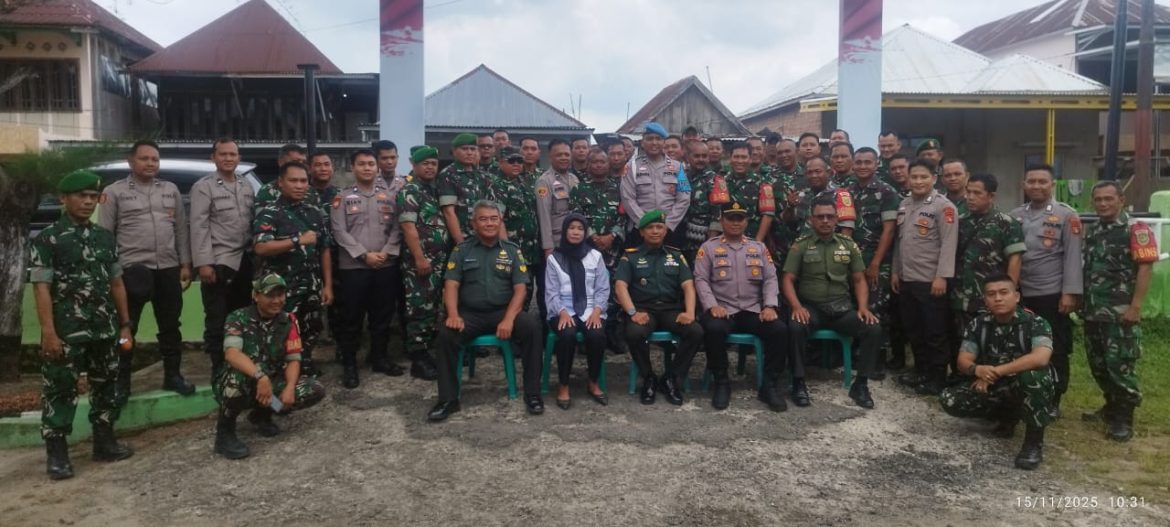 Polsek Pemulutan Ogan Ilir Hadiri Acara Purna Bakti Personil Koramil 402-12 Pemulutan, Sampaikan Terima Kasih atas Dedikasi dan Kerjasama Menjaga Kamtibmas