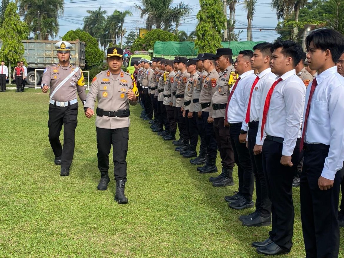 Gelar Apel, Operasi Zebra Musi – 2025 Polres Banyuasin Resmi Dimulai