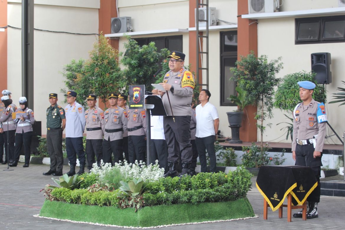 Wujudkan Kamseltibcar Lantas Dan Tekan Angka Kecelakaan, Polres Temanggung Gelar Operasi Zebra Candi 2025