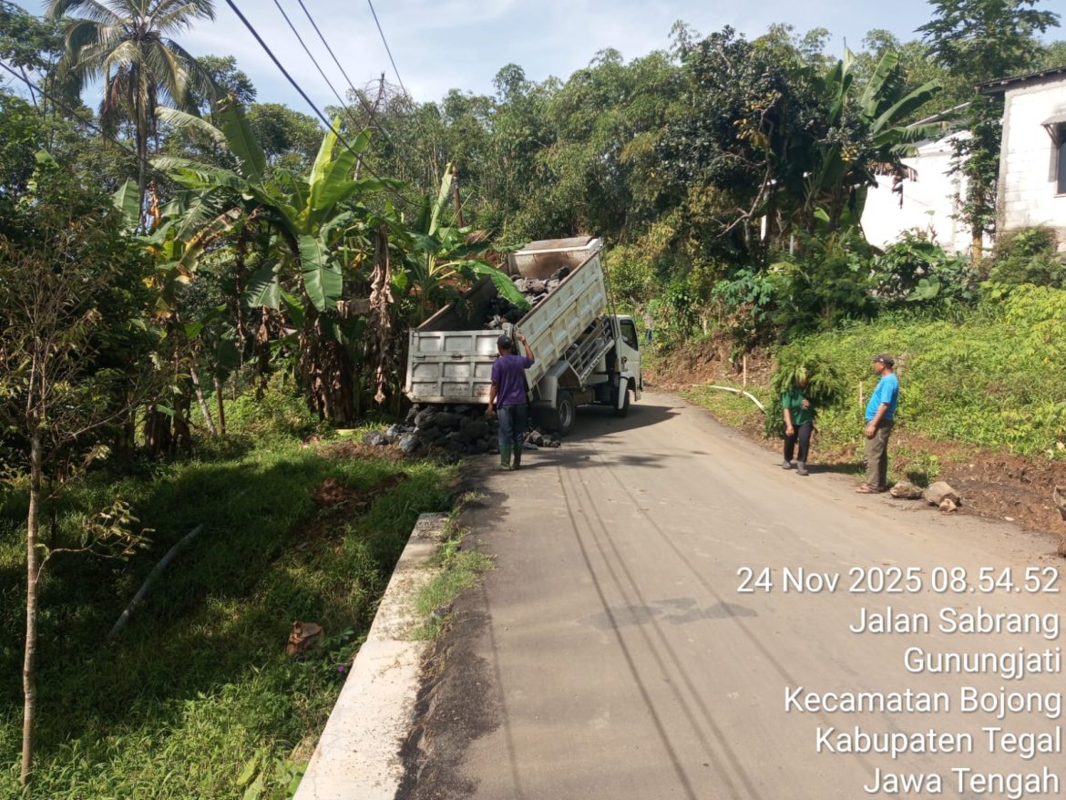 Proyek Jalan dan Drainase di Batunyana Diduga Siluman, Baru Dibangun Sudah Rusak