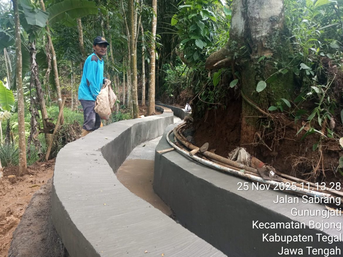 Proyek Drainase di Gunungjati Diduga Tak Transparan, Warga Pertanyakan Kualitas Material