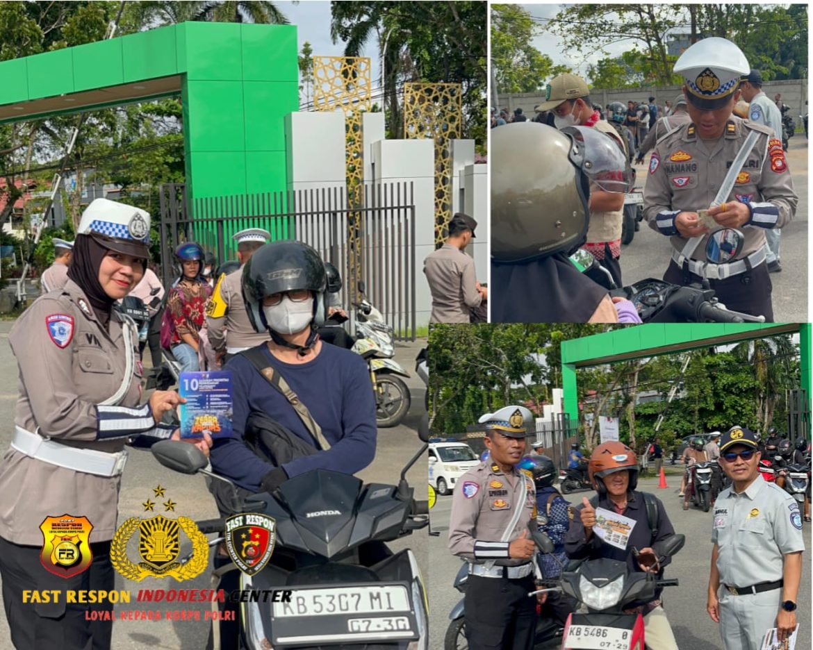 Hari ke-12 , Satgas Operasi Zebra Kapuas Terus Gencarkan Sosialisasi dan Penertiban Untuk Wujudkan Kamseltibcarlantas.