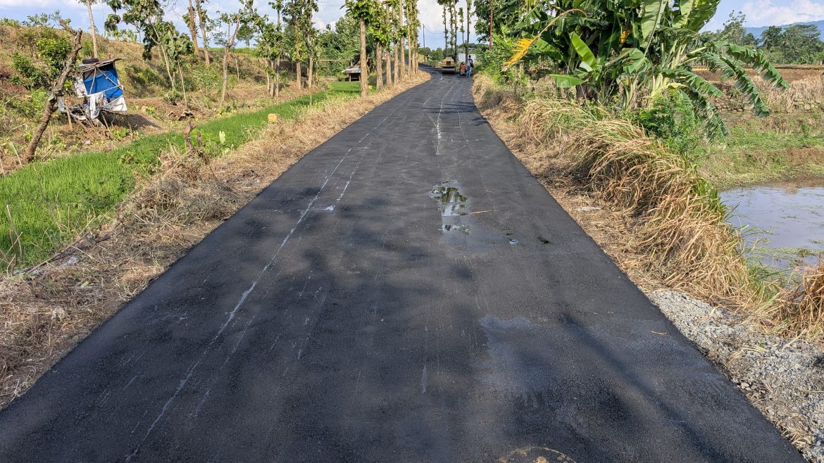 Dalan Alus Rejeki Mulus ” Sologan Warga Desa Banjaranyar 