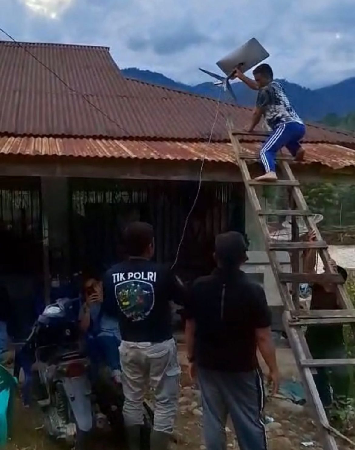 Polres Aceh Tenggara Siapkan Jaringan Wifi Starlink untuk Korban Bencana Alam di Lauser