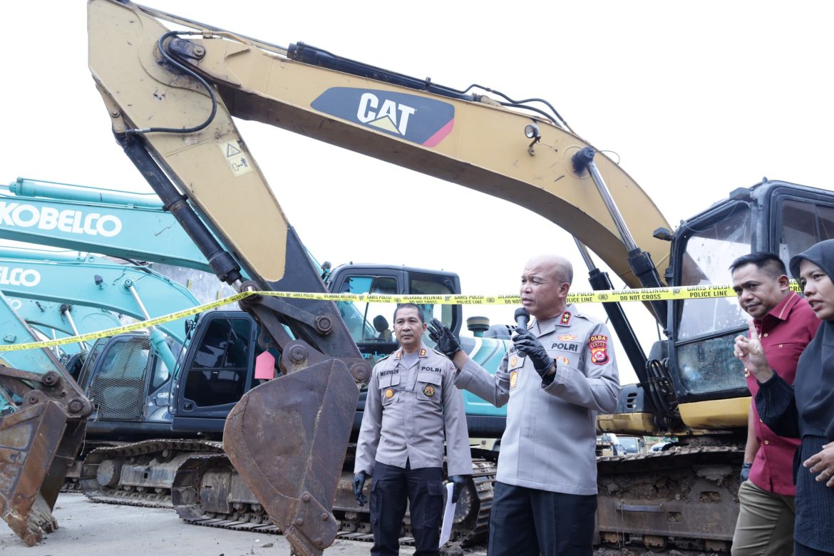 Kapolda Banten : Tidak Ada Ruang Bagi Pertambangan Ilegal di Banten
