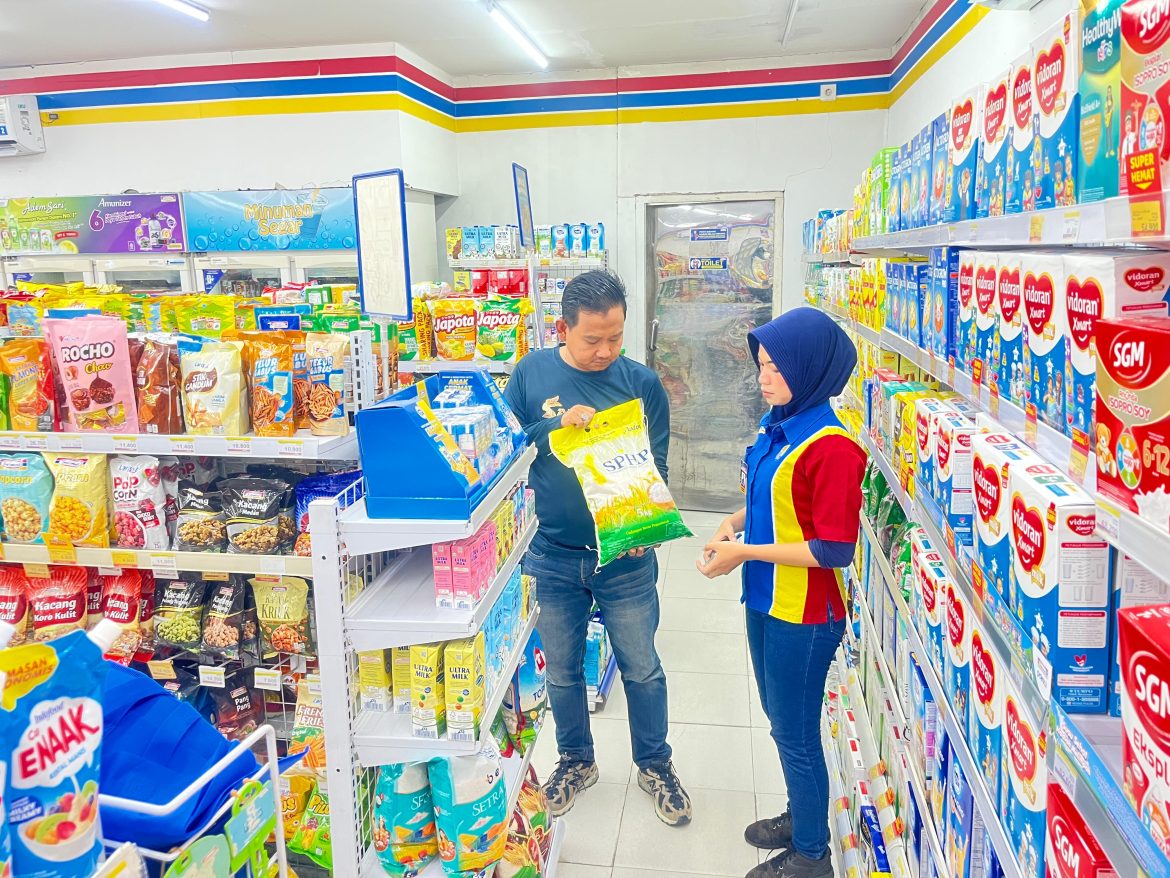 Tim Satgas Pangan Kab:Serang Memonitor Harga Beras diSejumlah Lokasi