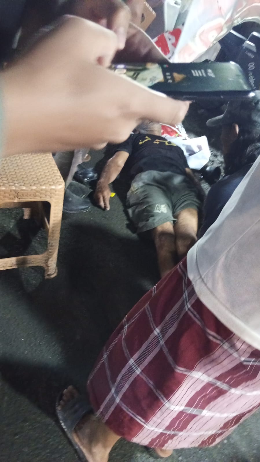 Kecelakaan Lalu Lintas di Pasar Batang Brebes, Seorang Pejalan Kaki Luka Parah