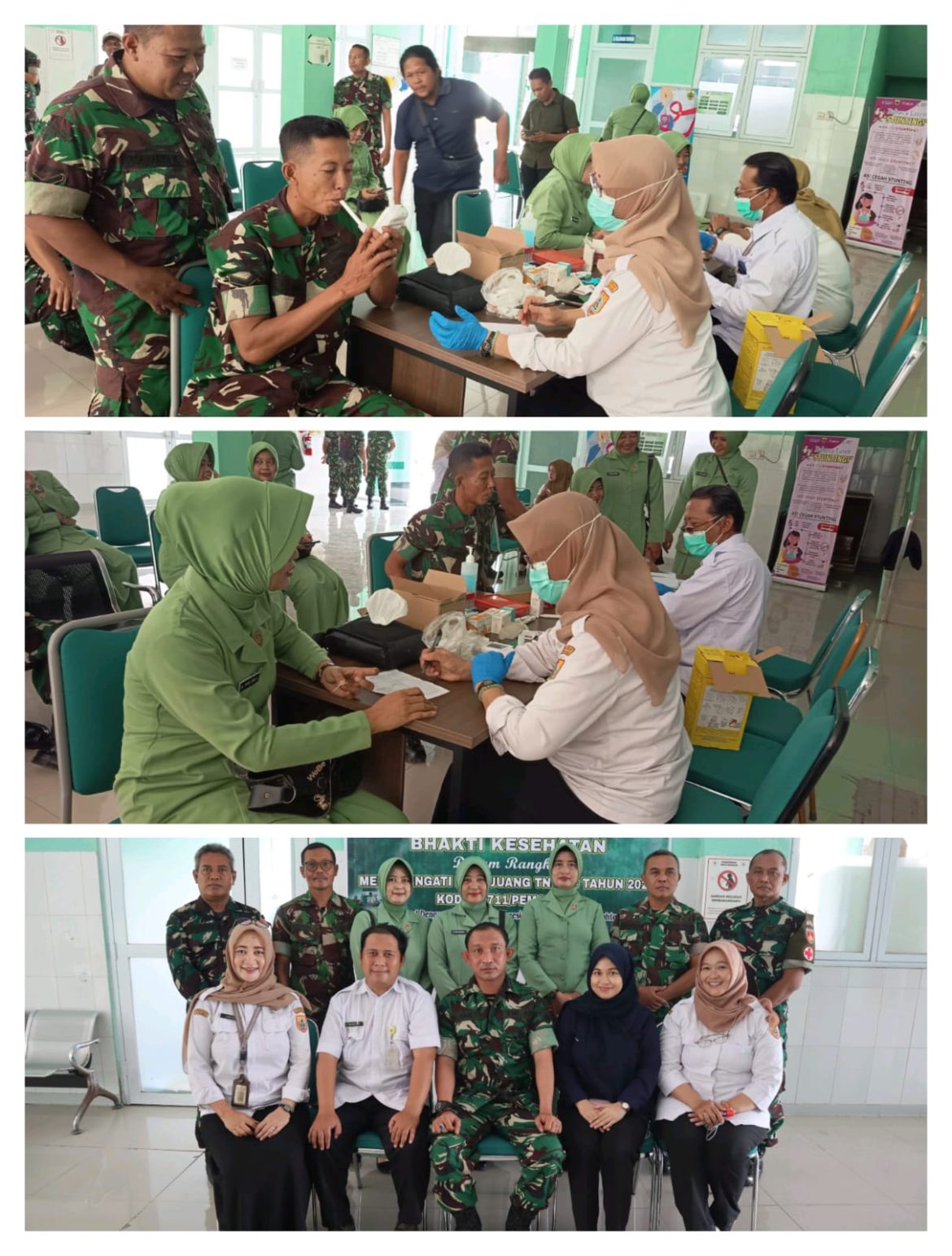 Peringati Hari Juang TNI AD Tahun 2025, Kodim 0711/Pemalang Gelar Bhakti Kesehatan