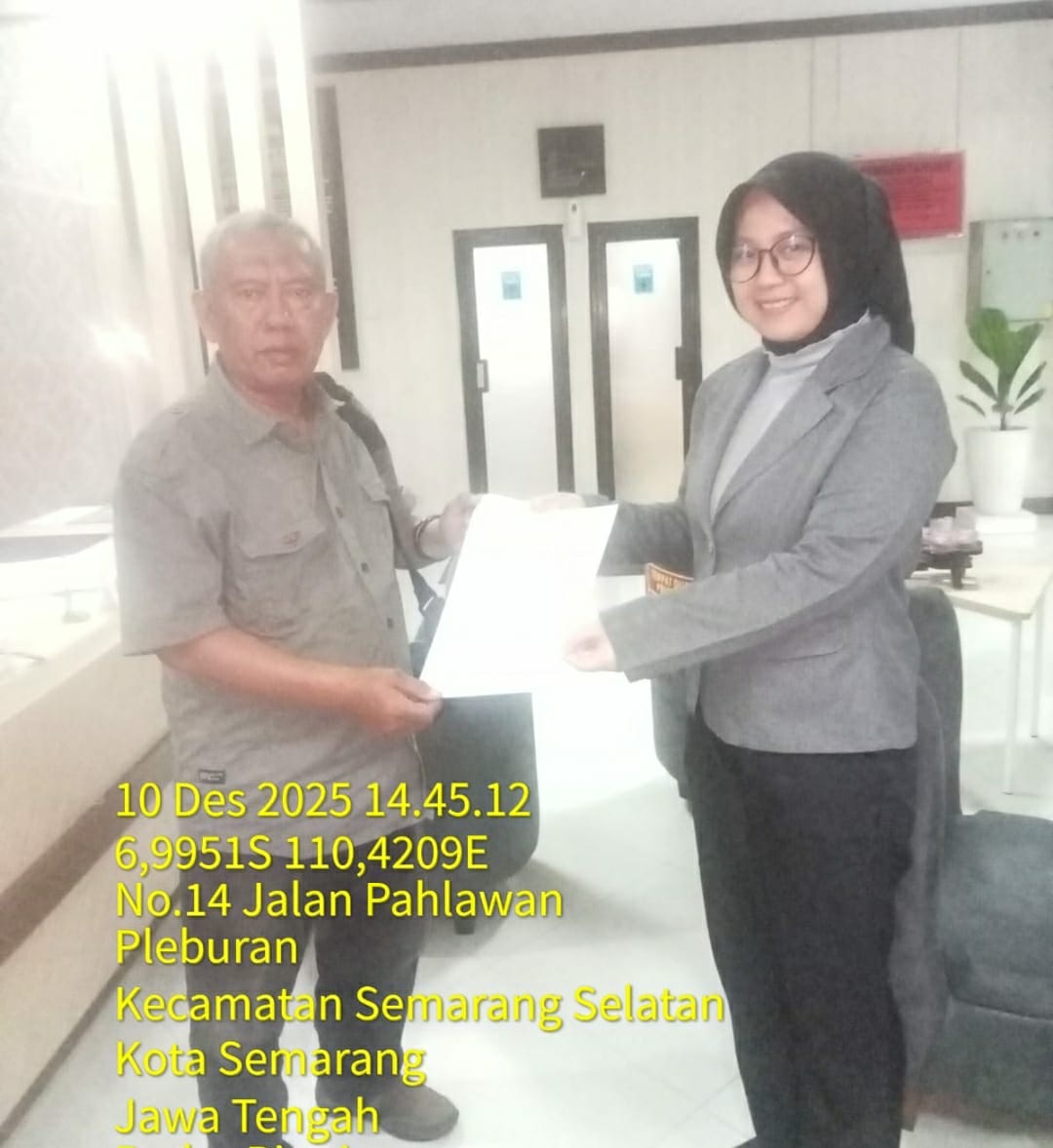 Laporan Resmi Masuk ke Kejati Jateng, Tokoh Masyarakat Ungkap Dugaan Penyimpangan Dana Desa Wonokerto Wetan