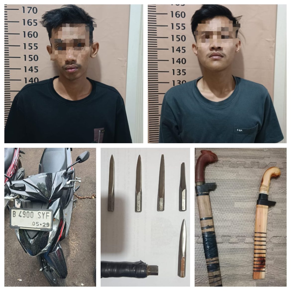 Aksi Pencurian Motor Jaringan Lampung Digagalkan Polsek Karawaci