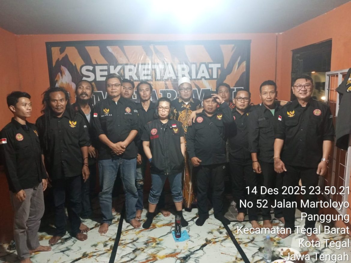 Silaturahmi dan Konsolidasi DPC LSM Harimau Tegal Raya Berlangsung Sukses
