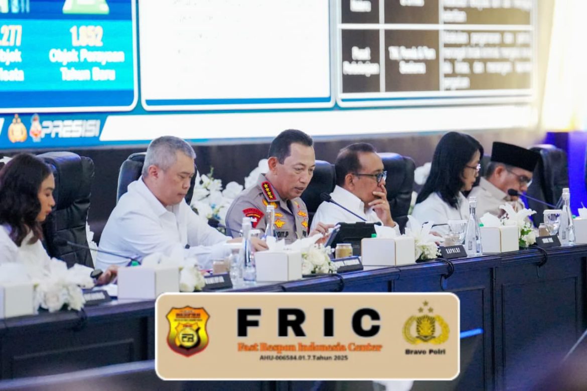 Kapolri Hadiri Rakor Lintas Sektoral, Sinergisitas Stakeholder Kunci Pelayanan Nataru