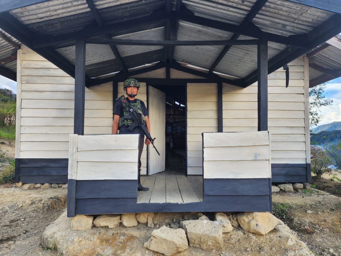 Jaya Sakti Peduli. Zanepa Meriah, Gereja Amen Zanepa Dipercantik