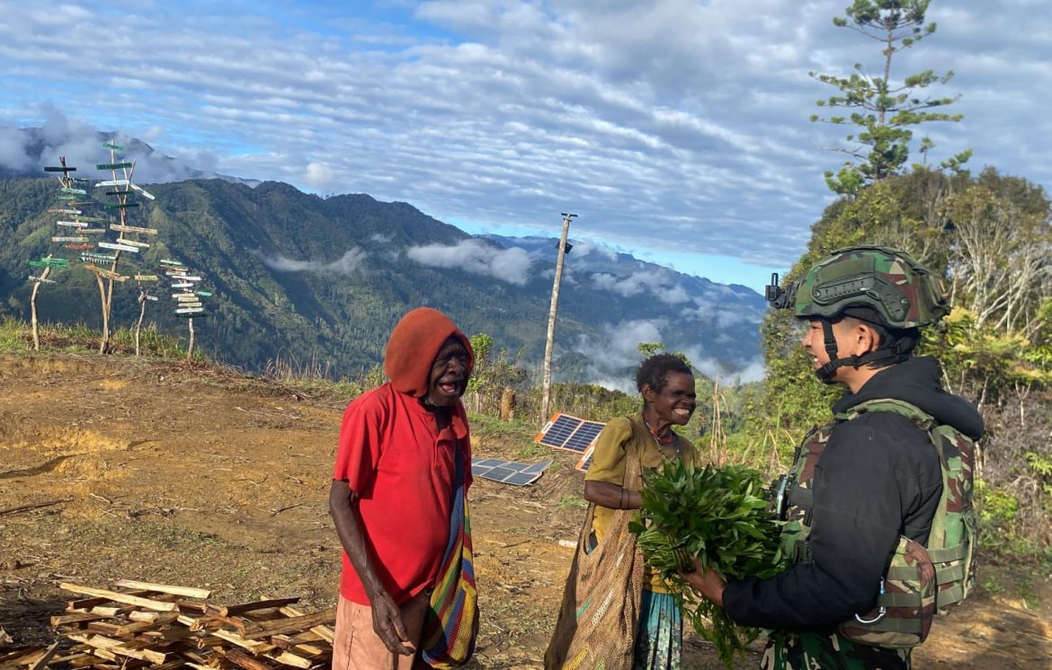 Jaya Sakti Sehat dan Peduli. Satgas Pos Kendetapa Sehat dan Ekonomi Warga Terjaga