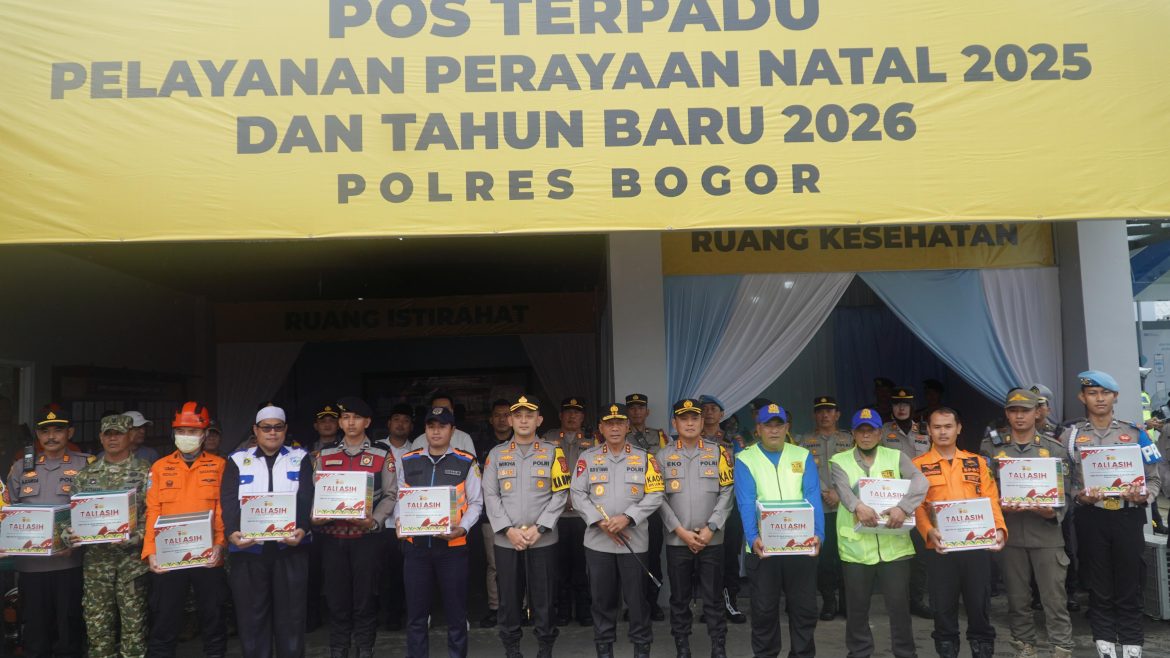 Kapolda Jabar Pantau Langsung Ops Lilin Lodaya 2025 di Wilayah Hukum Polres Bogor