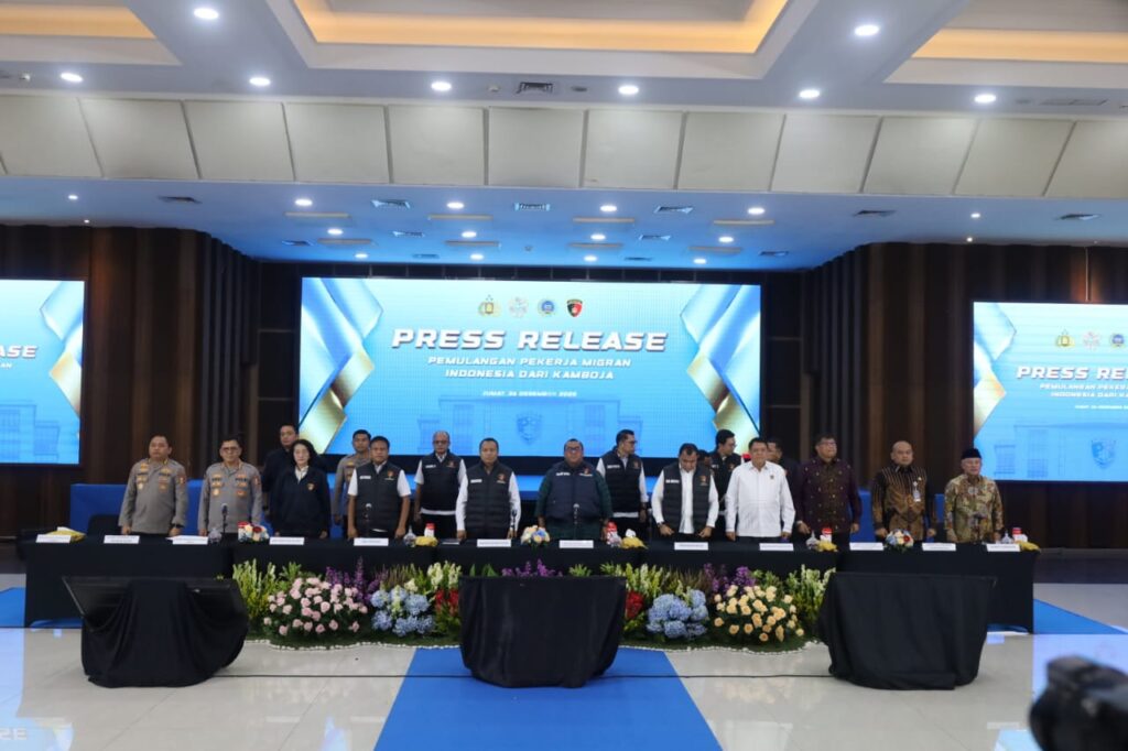 Korban “TPPO Sembilan WNI di Kamboja Berhasil di Pulangkan Bareskrim Polri