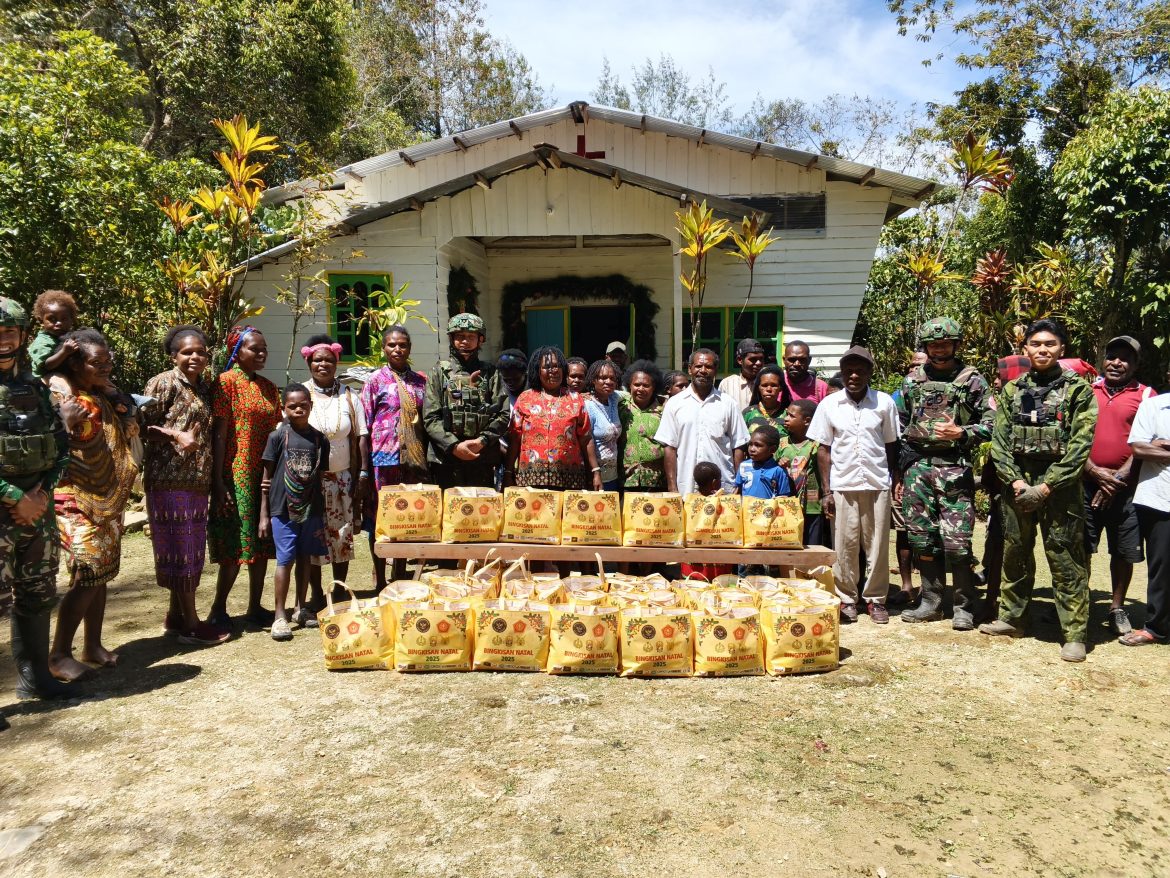 Jaya Sakti Peduli dan Berbagi. Ibadah Bersama dan Berbagi Kasih di Pogapa