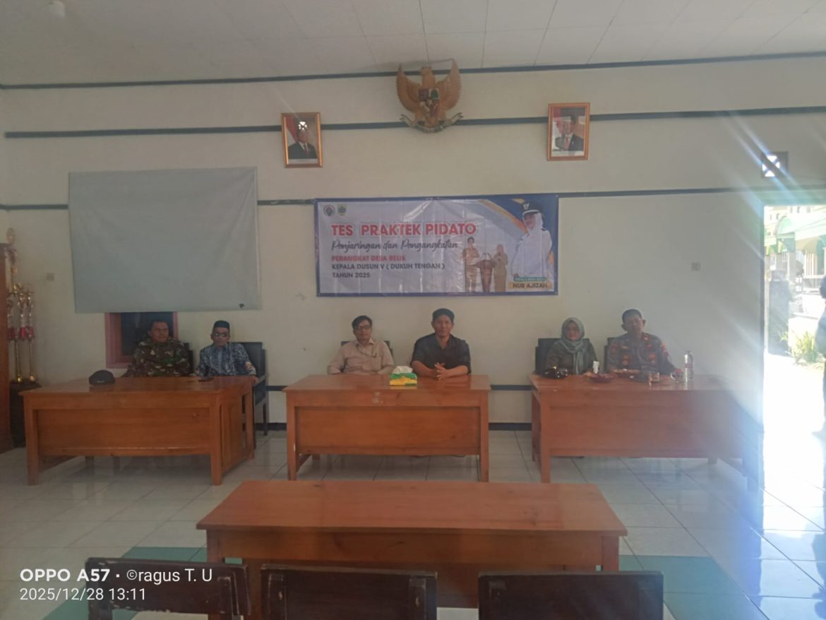 Forkopimcam Belik Monitoring Ujian Tertulis/CAT Penjaringan Dan Penyaringan Perangkat Desa Belik Kecamatan Belik