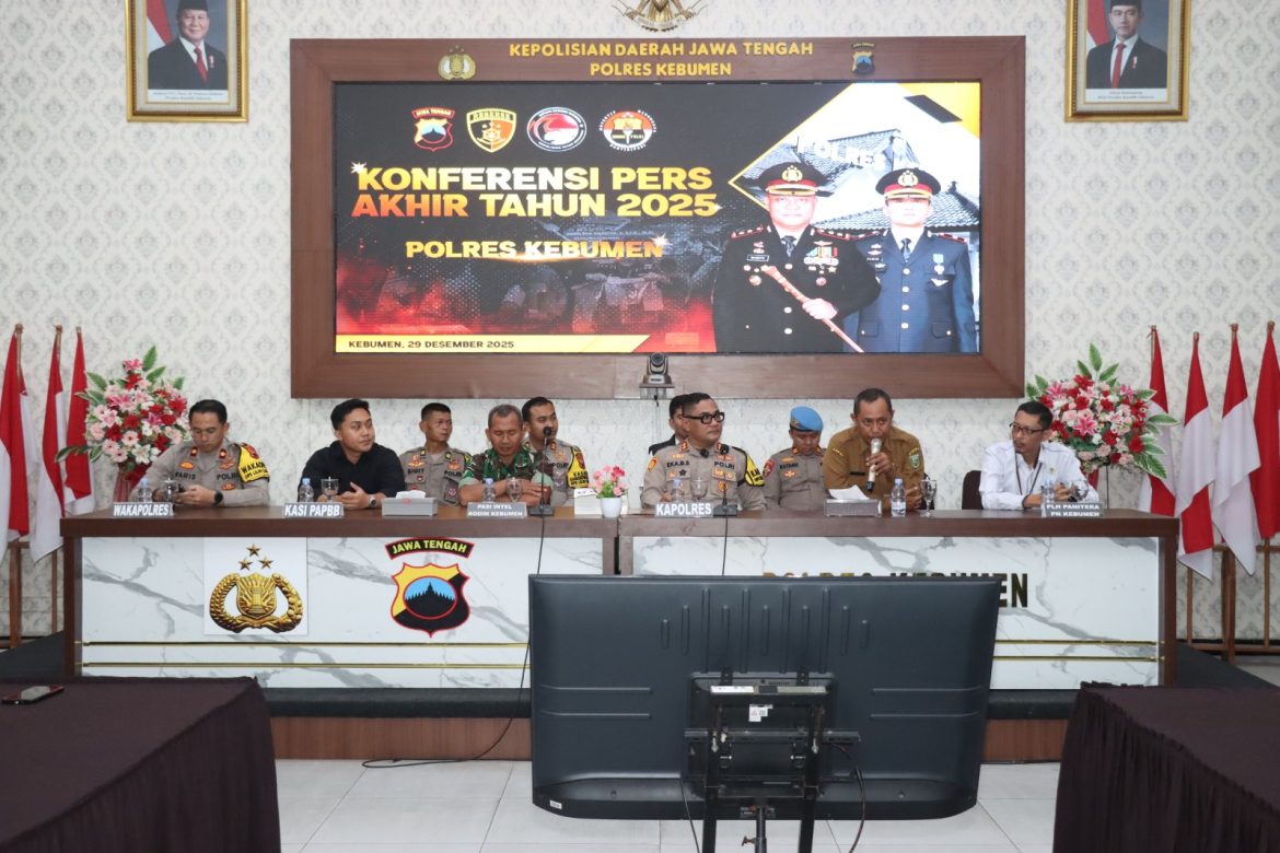 Dari Curat dan Narkotika Dominasi Kejahatan di Kebumen Selama 2025