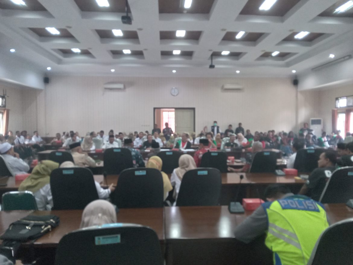 Audiensi GPK Aliansi Tepi Barat Bersama Komisi IV DPRD Kab Magelang, Terkait Nasib Guru PAI