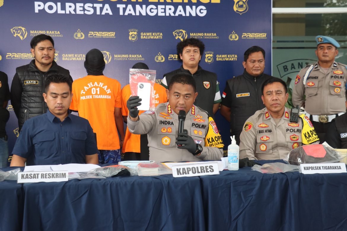 Polresta Tangerang Ungkap Motif Sakit Hati Ditagih Utang Jadi Latar Pembunuhan di Jambe