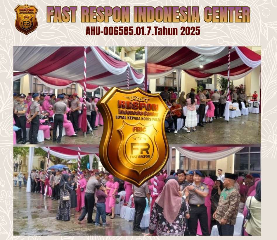 Ketua DPW Fast Respon Indonesia Center Jambi Ucapkan Selamat Kenaikan Pangkat Kepada 805 Personel Polda Jambi Jajaran ” Semoga Amanah” 