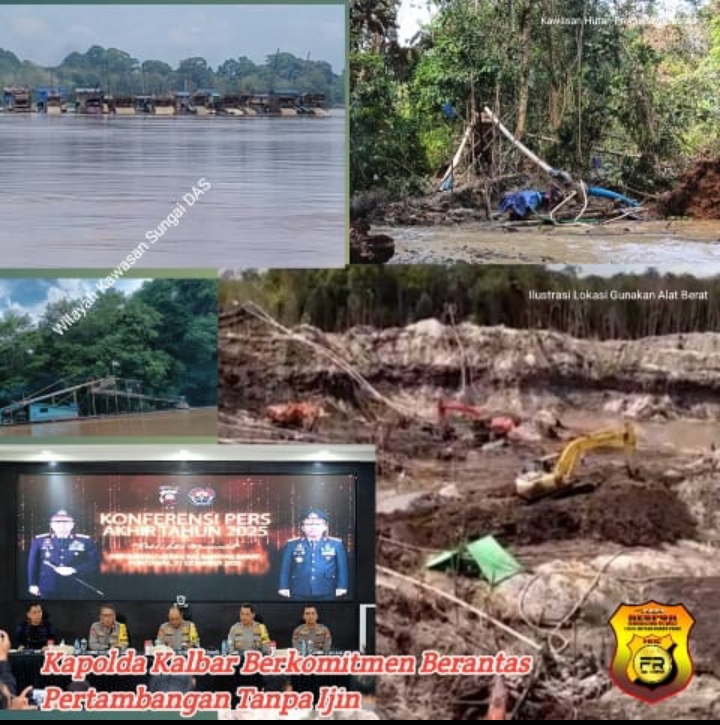 DPW Kalbar Dukung Penuh Program Kapolda Kalbar Irjen Pol. Dr. Pipit Rismanto, S.I.K, M.H berantas Aktivitas Ilegal di Kalbar