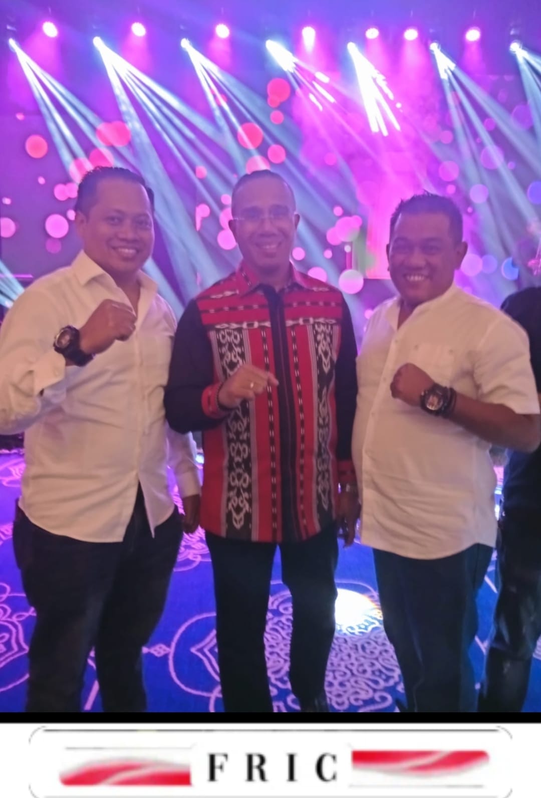 Keakraban Para Petinggi FRIC dengan Kapolres metro Jakarta Selatan Kombes Pol I Putu Yuni Setiawan, S.I.K., M.H.